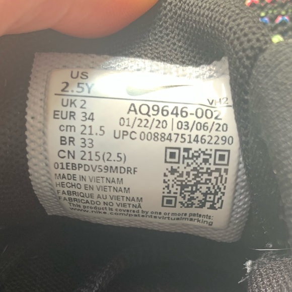 Nike Viale SE Girls’ Sneakers AQ9646-002 size 2.5 - Picture 5 of 5